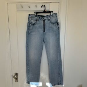 Sweet Silver Straight Leg Jeans